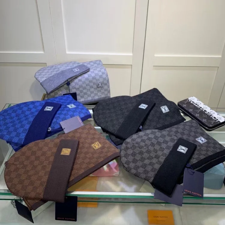 新款时尚潮流保暖帽子围巾467